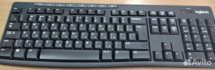 Клавиатура + мышь Logitech (беспроводные)