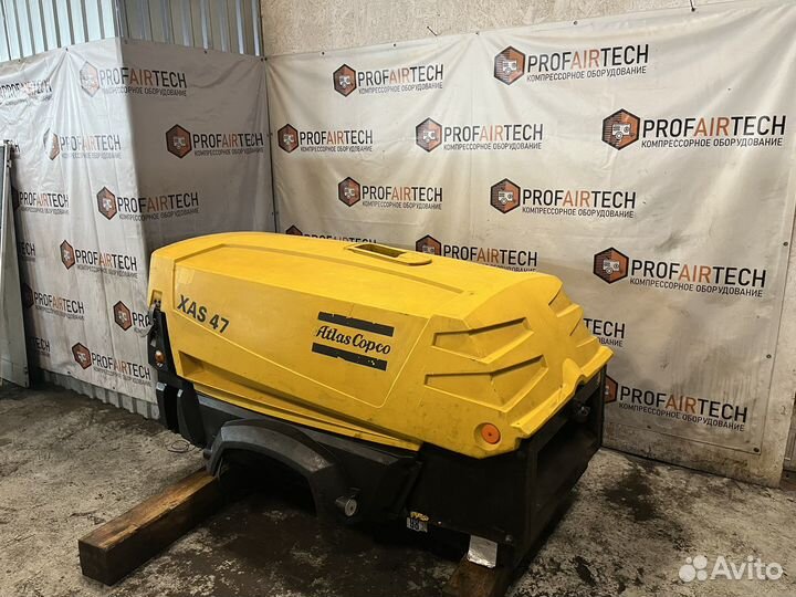 Дизельный компрессор XAS 47 2,5 м3/мин 7 атм