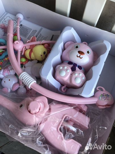 Музыкальная карусель на кроватку