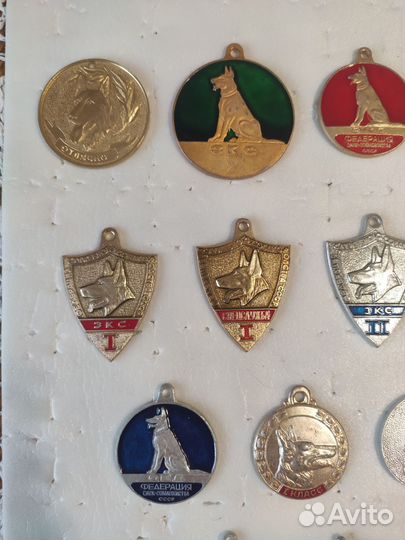 Медали собачьи