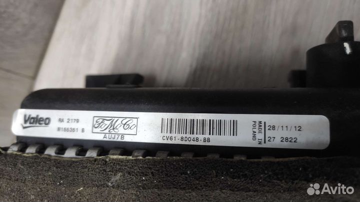 Радиатор интеркуллера форд фокус 3 1.6 tdci