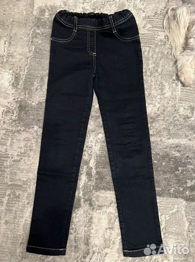 Джинсы для девочки, zara, hm