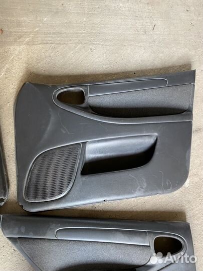 Обшивка дверей chevrolet lanos