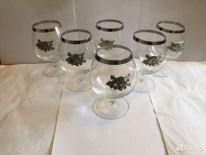 Бокалы старая Чехословакия редкие