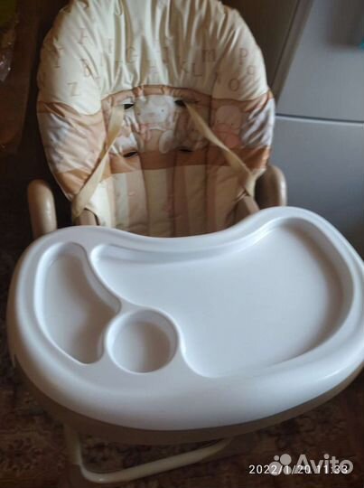 Стульчик для кормления трансформер globex космик