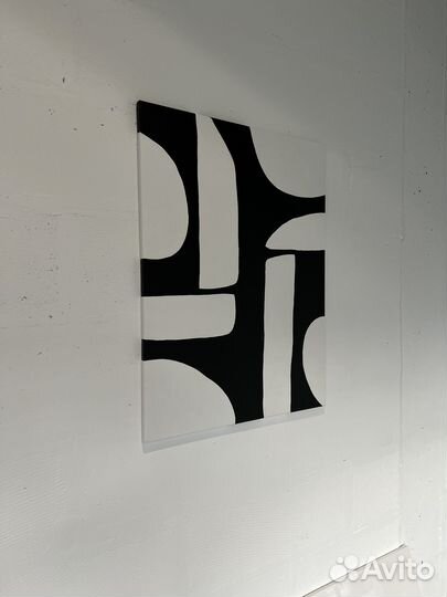 Картина абстракция в наличии в интерьер 60х80 см