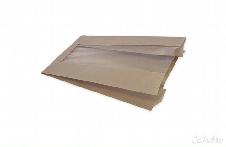 Бумажные пакеты с окном