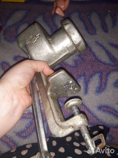 Мясорубка ручная чугунная 38 избраном