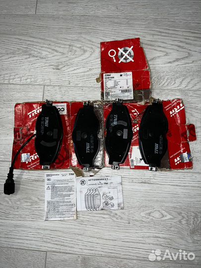 TRW Тормозные колодки перед