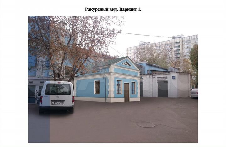 Здание (собств.) + з/у (собств.), 34 кв.м., цао