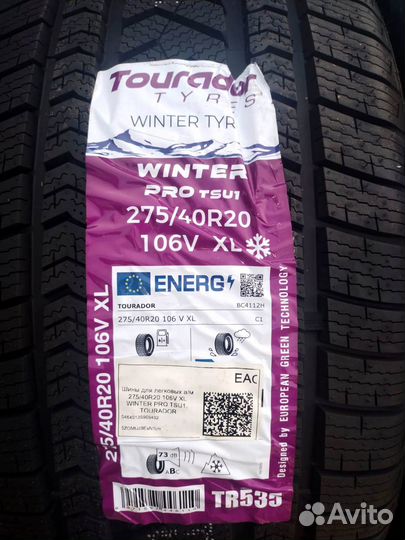 Tourador Winter Pro TSS1 275/40 R20 и 315/35 R20