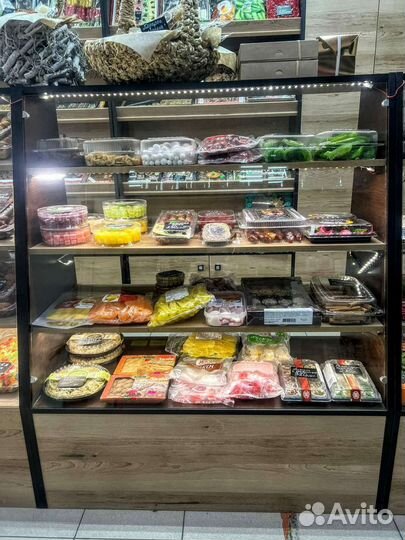 Торговое оборудование для магазинов(витрины)