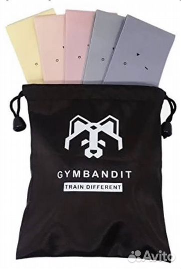 Gymbandit - Набор из 5 эластичных эспандеров