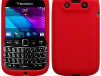 Красный силиконовый чехол для blackberry bold 9790
