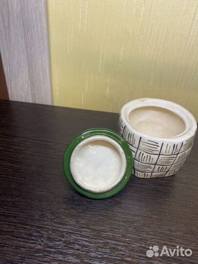 Масленка. сахарница. кузнецовский фарфор