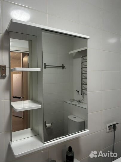 Зеркало шкаф в ванную