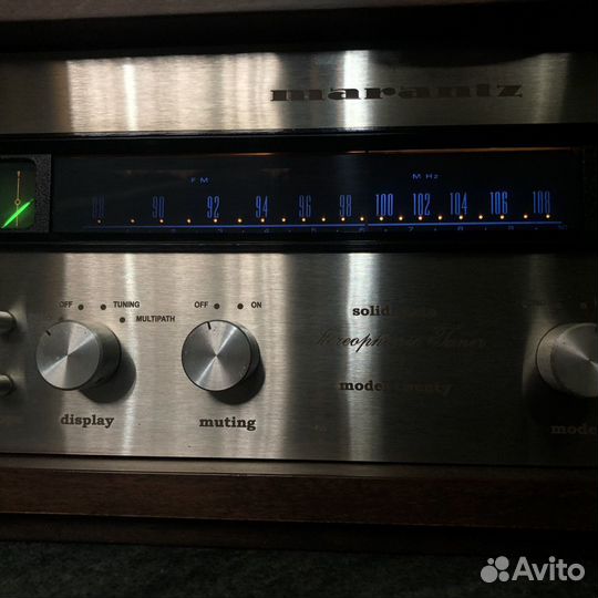 Аналоговый тюнер fm Marantz model 20B 1967 г.в