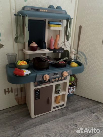 Детская кухня со светом, паром, водой. Новая