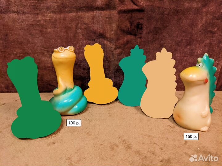 Резиновые игрушки СССР #1