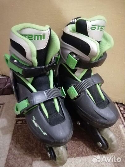 Роликовые коньки детские раздвижные