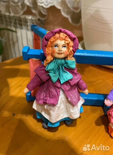 Кукла из ваты 12 см