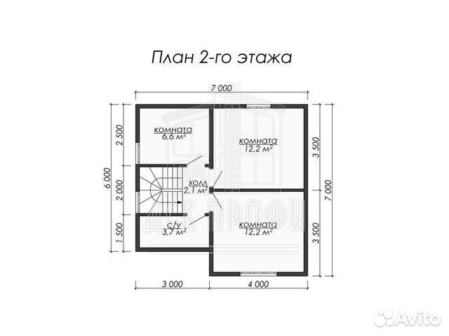 Каркасный дом под ключ 103м2 с гаражом