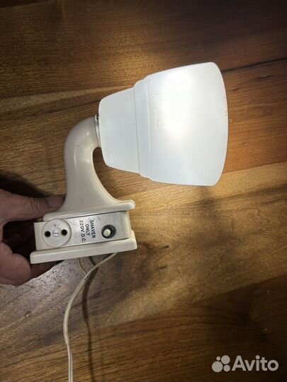 Антикварный настенный светильник. Англия