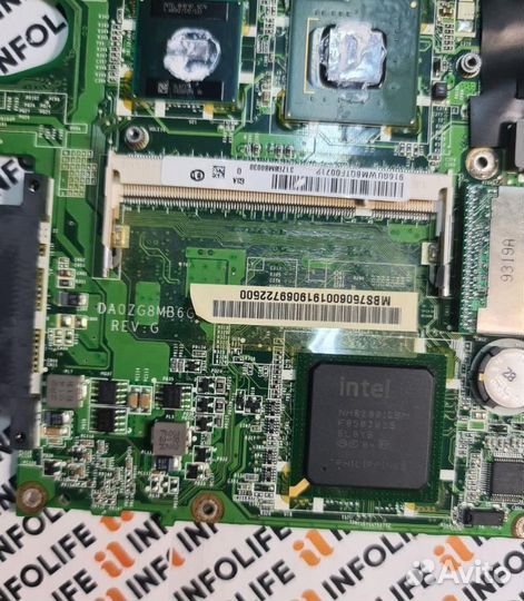 Материнская плата DA0ZG8MB6G0 для ноутбука Acer