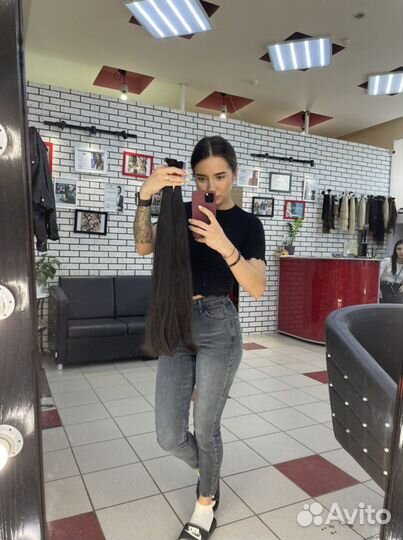 Наращивание волос Премиум 60 см