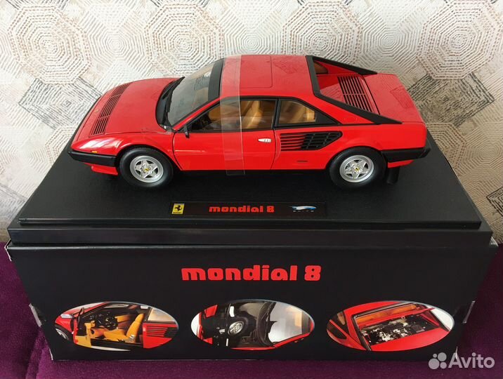 Ferrari Mondial 8 Модель 1/18 Hot Wheels Elite