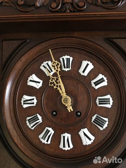 Старинные часы+барометр+термом.Франция 19 век