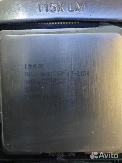 I3 2130 + 8GB озу + материнская плата