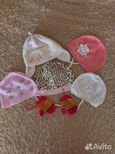 Комплект шапка, шарф