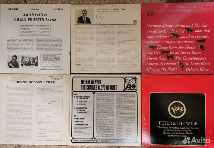 Jimmy Smith, Dave Brubeck, Charles Lloyd