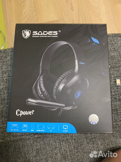 Игровые Наушники Sades C Power
