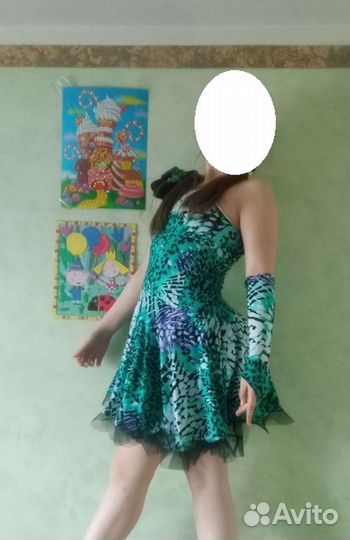 Платье для выступлений фигурное катание