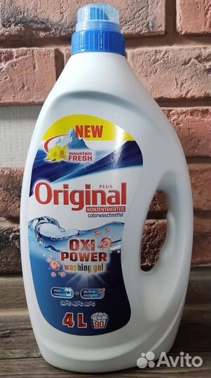 Гель для стирки Original Plus 4литра