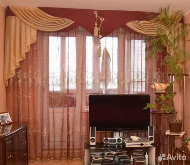 Шторы (тюль) и ламбрекен (можно отдельно)