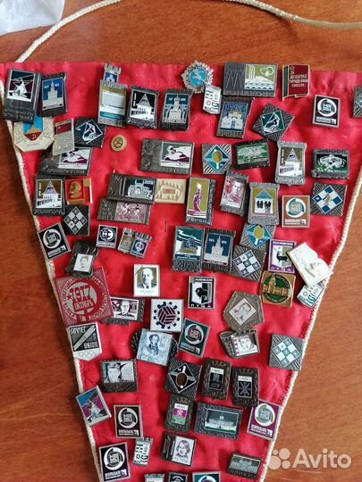 Значки СССР, города, Ленин, почта