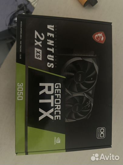 Видеокарта MSI geforce rtx 3050 Ventus