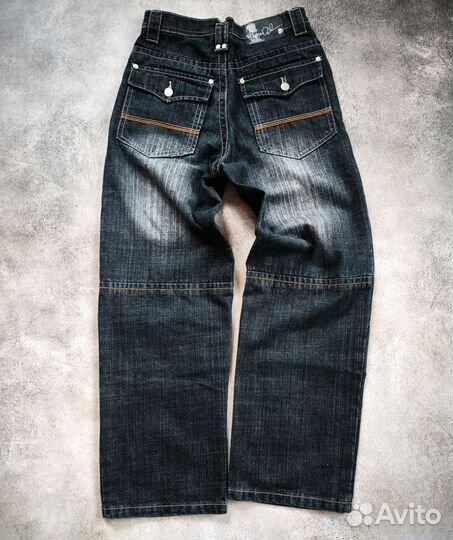 Реп джинсы Makaveli из 00-х