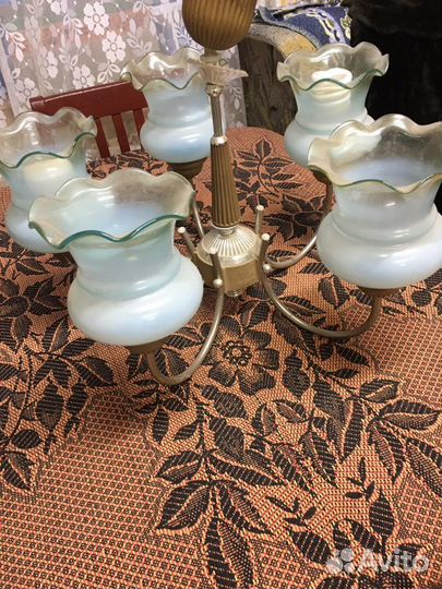 Люстра 5 рожковая