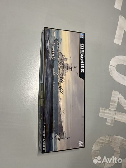 Модель корабля uss missouri BB 63