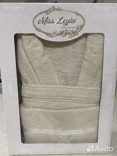 Махровый халат+ полотенце