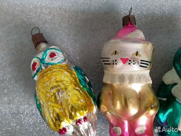 Ёлочные игрушки СССР