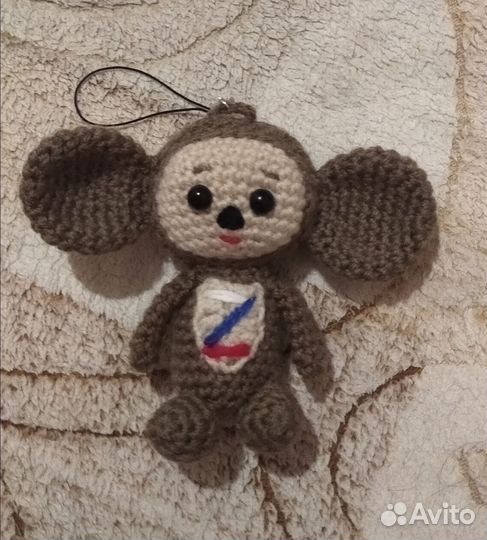 Чебурашка-брелок