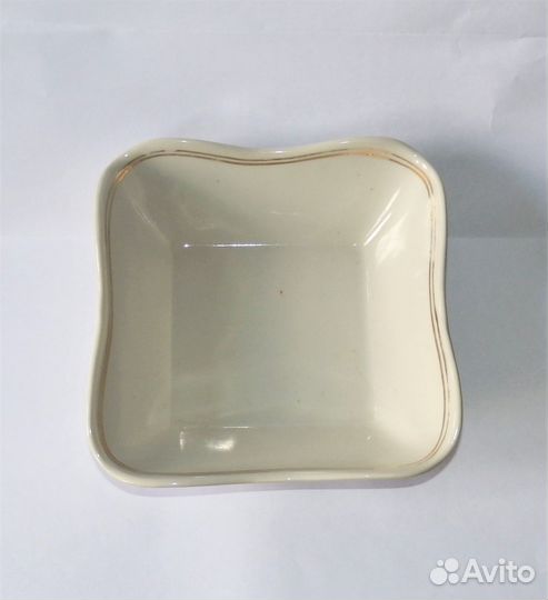Салатник фарфоровый квадратный Старая Корея