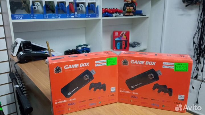 Игровая приставка Game box 8К+Android TV