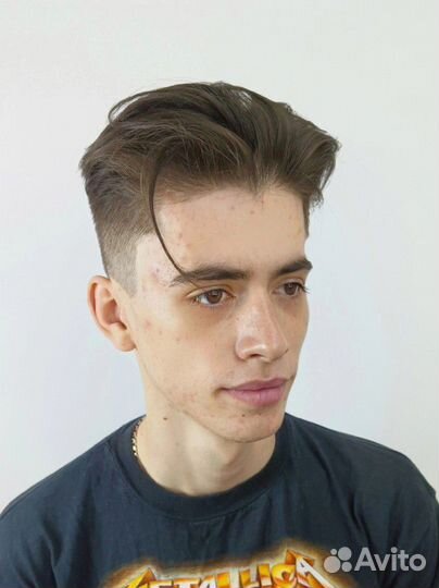 Модель на мужскую стрижку