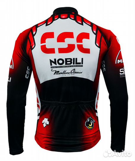 Утепленная джерси CSC team Велоодежда демисезонная